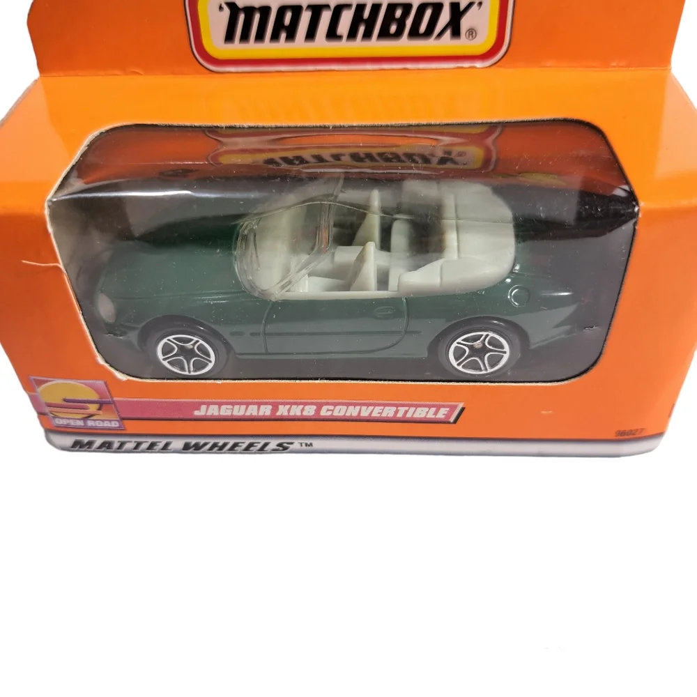 Matchbox Green Jaguar‎ XK8 Convertible Mattel Wheels